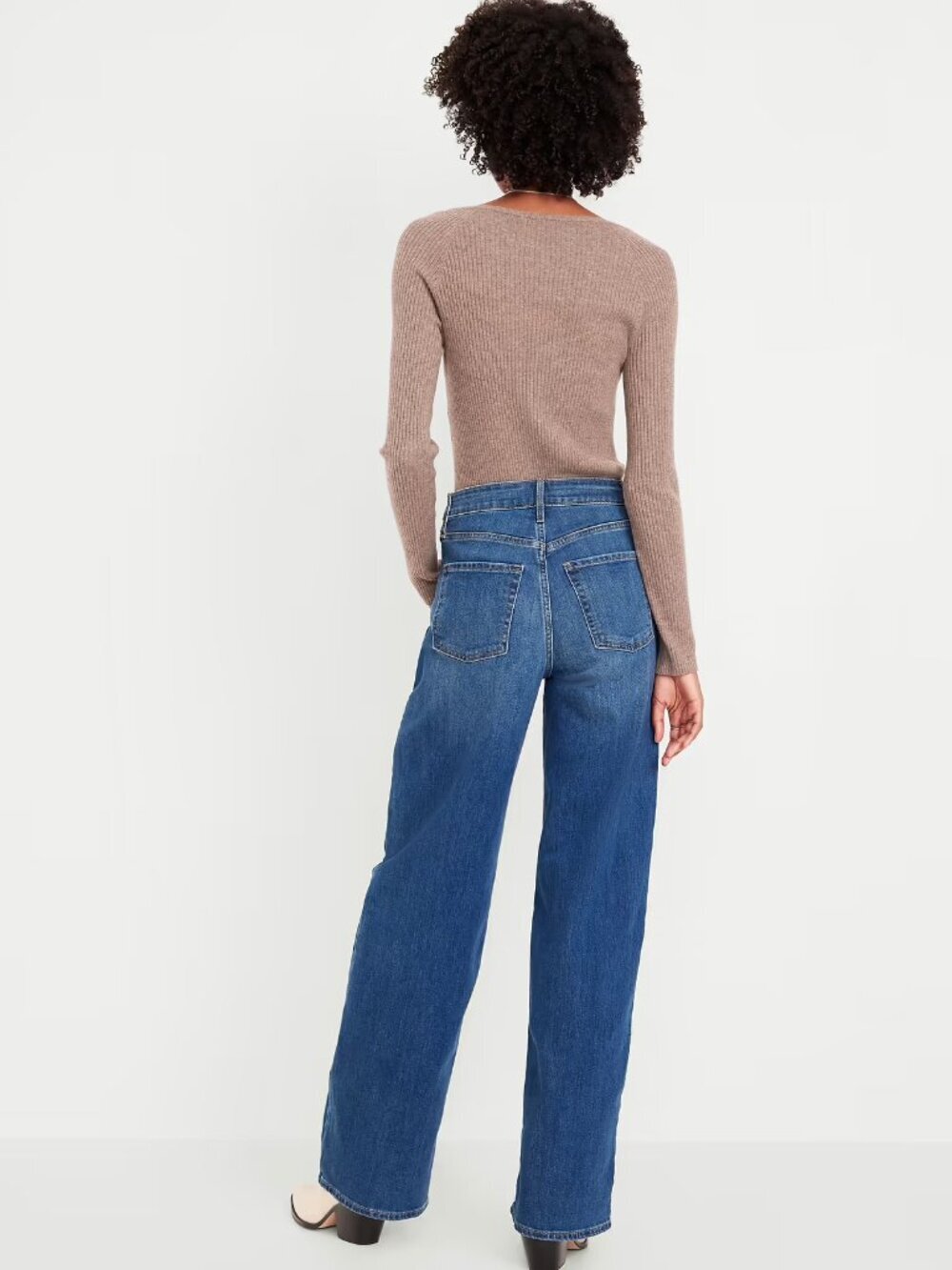 ππ NWT Old Navy High-Waisted WOW Wide-Leg Jeans | Size 18 Short - Picture 7 of 8